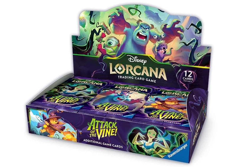 Attack of the Vine Set 13 Booster Display auf englisch